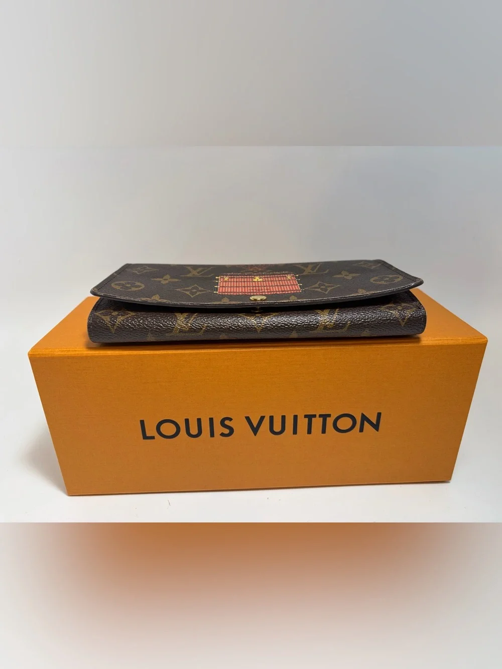 Louis Vuitton Vintage Sarah Trunks and Locks Monogram Wallet